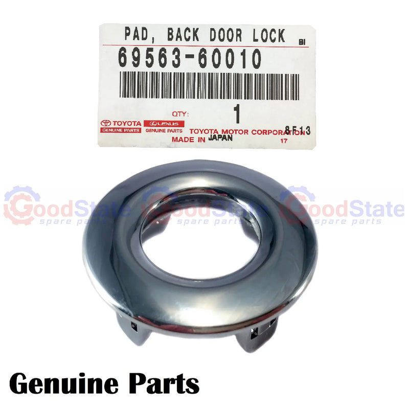 LandCruiser 100 Series UZJ HDJ Tailgate Lock Barrel Trim