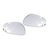 Kia Forte White Left & Right Door Mirror Cover Caps (2009-2012)