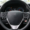 Toyota Corolla Carbon Fiber Steering Wheel Button Cover Trim (2014-2018)