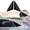 Audi Q3 F3 Sportback (2019-2024) Black Rear Side Window Louvers