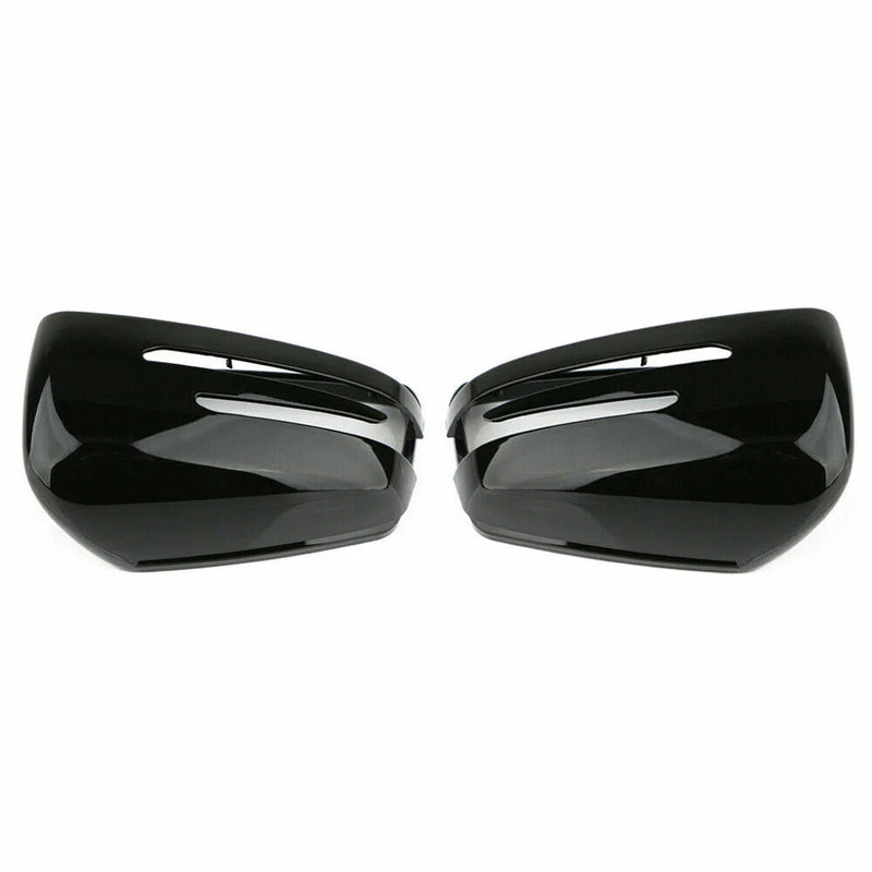 Mercedes-Benz W204 W246 W212 W221 Gloss Black Wing Mirror Covers (2007-2019)