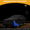 Volvo XC40 (2017-2022) Black Blue 210D-PU Waterproof Car Cover