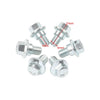 Suzuki RM 85 125 250 RMZ 250 450 DR-Z400SM 6 x Fork Guard Bolts (2001-2023)