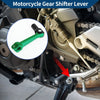 Bosuer M5 Green / Black Head Folding Motorcycle Gear Shifter Lever