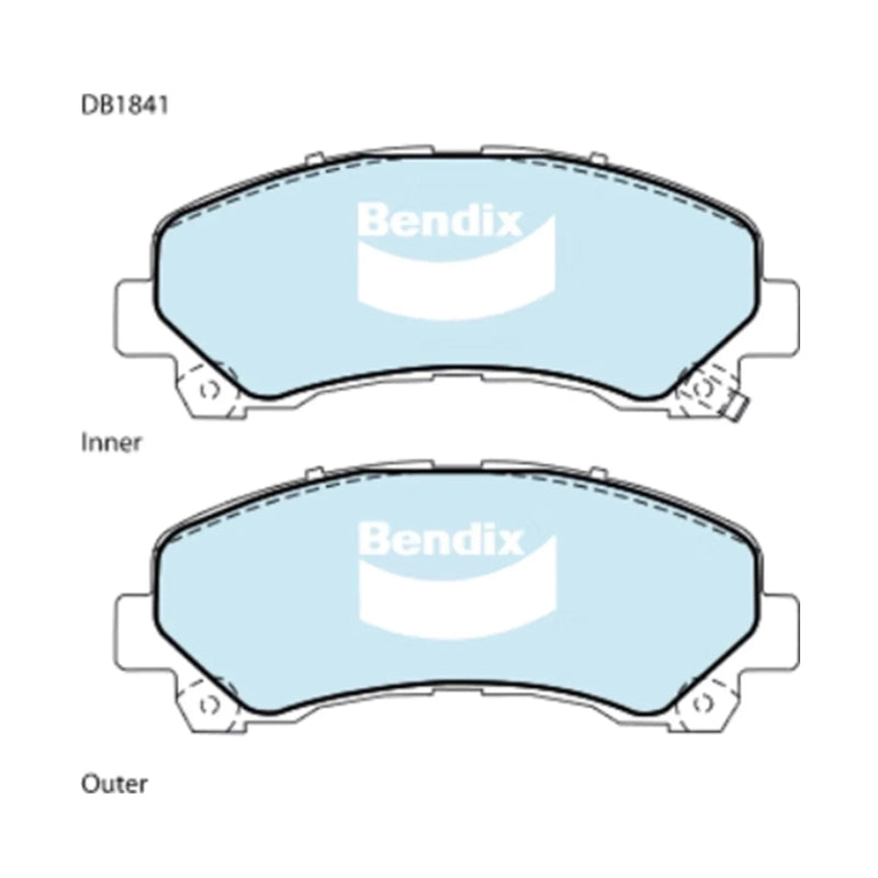 Isuzu MU-X UC 4WD Front Disc Brake Pad Set (2013-2020)