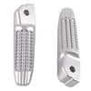 BMW K1300S K1300R K1200S Rear Motor Silver Footrests Pegs (2003-2013)