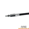 Harley Sportster XL883 XL1200 Black Clutch Cable Wires (1996-2015)