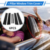Infiniti G35 6 x Door Pillar Window Trim (2007 - 2015)