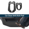Kia Forte Door Anti Kick Pad Sticker Protector Black 2009-2016 1 Set