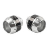 Make & Model 2 x Silver Motorcycle Front Fork Frame Sliders