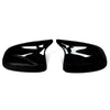 BMW X5 X4 X3 Gloss Black Snap-On Side Mirror Cover Cap (2014–2018)