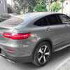 Benz GLC C253 2 x Gloss Black Rear Side Window Louvers (2016-2022)