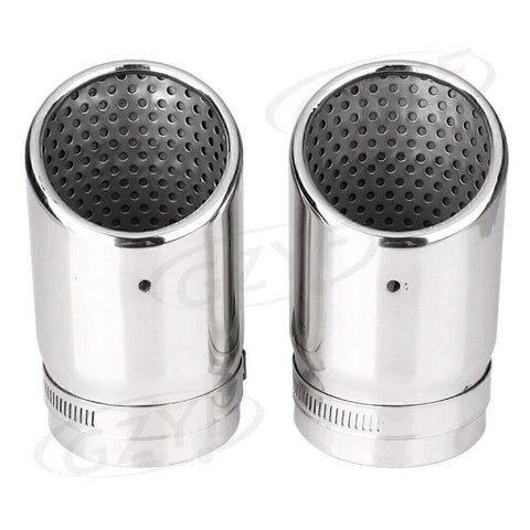 Audi A4 Sedan B8, Q5 2 x Chrome Exhaust Muffler (2008-2013)