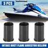 Kawasaki 3 x Intake Duct Flame Arrestor Bellow Pipe