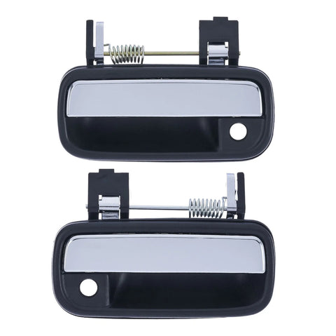Toyota Hilux 2 x Front Left + Right Outer Door Handle Chrome (1997–2005)