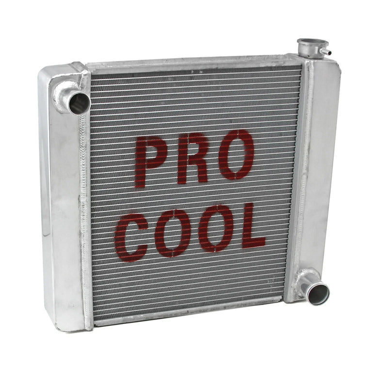 GM Chevy 26x19x2.2 Aluminum Radiator (TL-BR O/Lets)