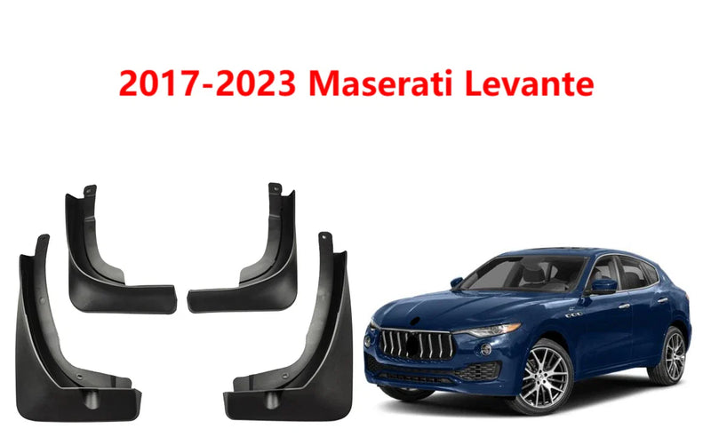 Maserati Levante 2017-2023 Mud Flaps Splash Guards (4 x Pieces)