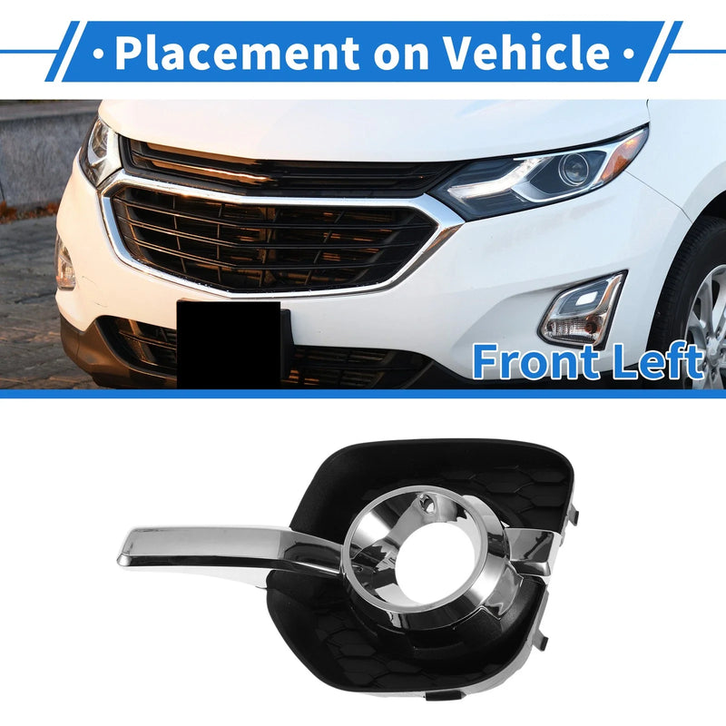Chevrolet Equinox Front Left Fog Light Grill (2010-2015)