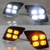 Toyota Hilux Daytime Running Lights Driving Fog Lamps (2015–2017)