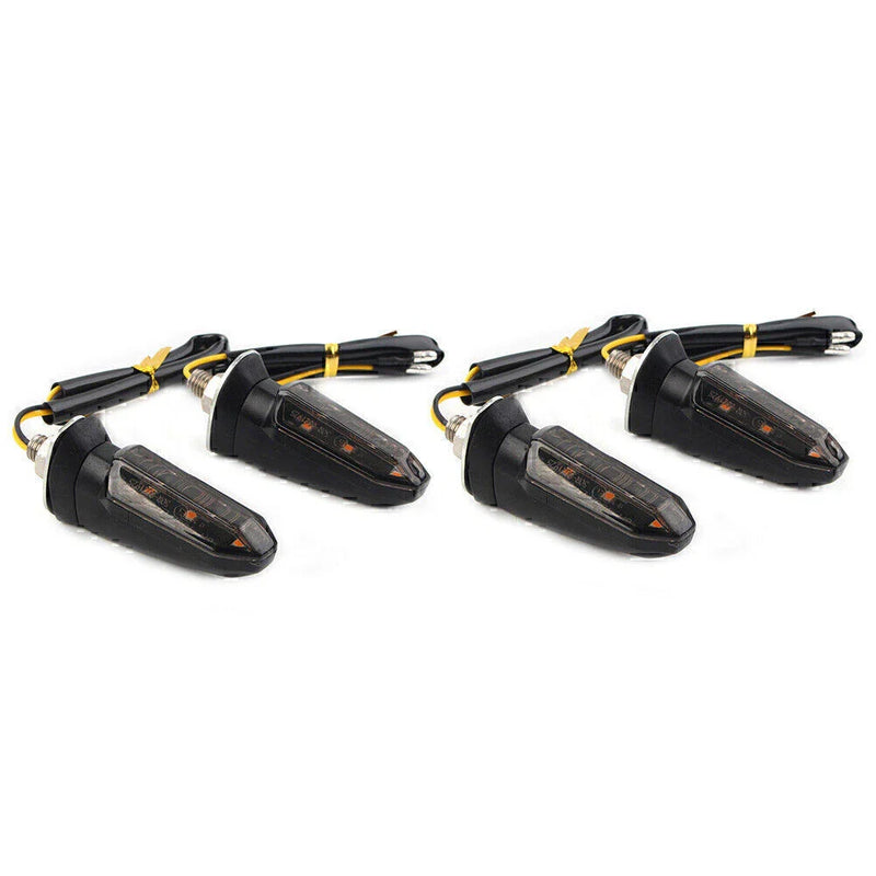 Universal Motorcycle Smoke LED Turn Signal Indicator Lights