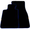 BMW 7 Series G12 Long Version Black Floor Mats (2015-2021)