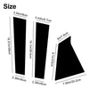 Chevrolet Malibu Black Pillar Posts Door Trim Cover Kit 6 x Pieces (2016-2021)