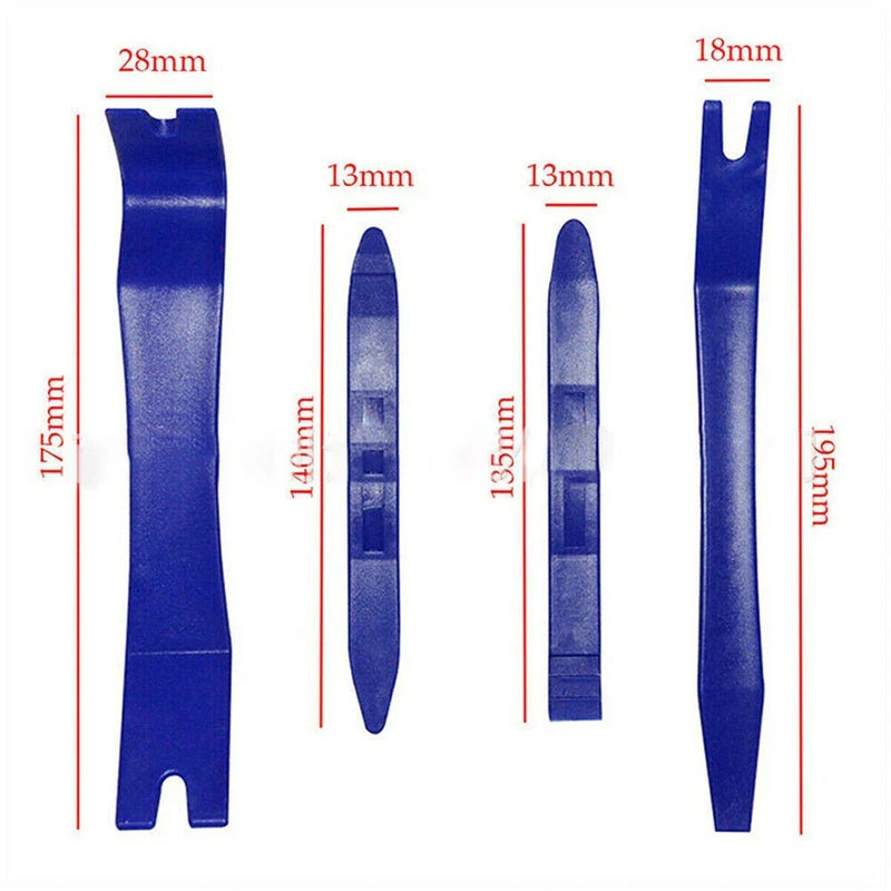 Auto Interior Maintenance 6 x Car Door Panel and Trim Removal Tools
