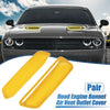 Dodge Challenger Engine Hood Air Conditioner Outlet Cover Trim Yellow
