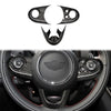 Mini F54 F55 F56 F57 F60 JCW Dry Carbon Fiber Steering Wheel Cover Trim