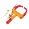 Car Truck Trailer Towing Anti-Theft Wheel Lock Clamp Boot