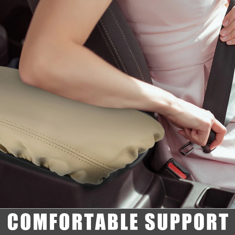 Ford Explorer (2012-2019) Beige Waterproof Armrest Seat Box Cover