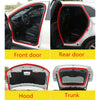 Car Door Trunk Seal Strip 10M 2-Layer Edge Moulding