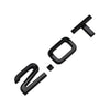 Honda Accord Trunk Cover 2.0T Logo Sticker Black (2018-2022)