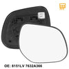 Mitsubishi Outlander Right Side Heated Mirror Glass w/ Backing Plate (2003-2023)