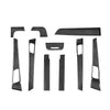 Real Carbon Fiber Interior Dashboard full Kit Trim fit panamera 971 2017-2022