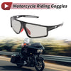 Motorcycle Motorcycle Goggles / 1 Pcs / Gray Lens Black Frame Tri-acetel