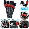 Car 5Pcs Detailing Brush Natural Boar Hair