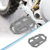 BMW G310GS Gray Pair Foot Pegs Pedals Wide (2017-2022)