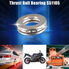 2 x Thrust Ball Bearing 25x42x11mm Single Row Roller with Washers