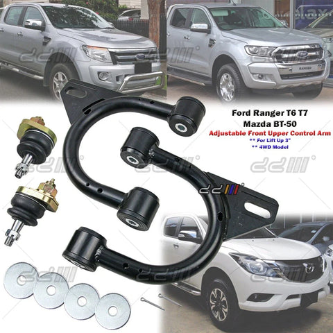 Ford Ranger T6 4WD 3" Front Upper Control Arms (2012-2023)