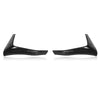 BMW F80 M3 F82 F83 M4 2 x Gloss Black Front Bumper Side Spoiler Covers (2015-2020)