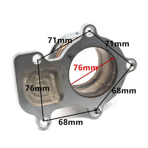 Cummins Holset WH1C HX35 Turbo Downpipe Flange V-Band Adaptor