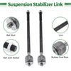Mazda 10 x Front Suspension Kit Tie Rod Ends Sway Bar Links
