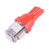 Car Dome Map Light Side Marker Turn Signal Lamp 20 x Red T10 Bulbs