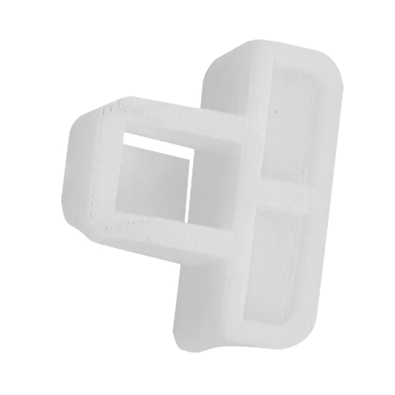 Vehicle White Accessories Front Bumper Cover Clip Nylon