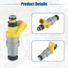 Toyota Supra 3.0L 6pcs Fuel Injector Nozzle (1986-1988)