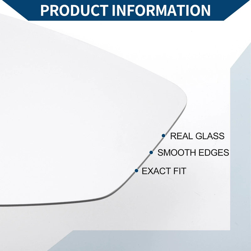 Honda Accord Heated Left Side Mirror Glass (2013-2017)