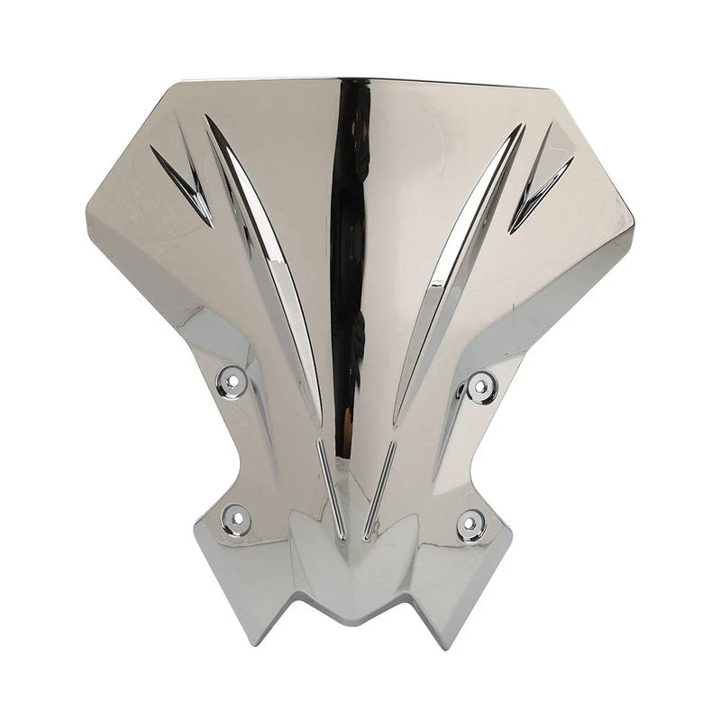 Kawasaki Z900 Silver Windscreen Visor Deflector (2020-2024)