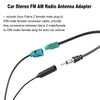 Stereo FM AM Radio Fakra Z to DIN Plug Antenna Adapter Cable
