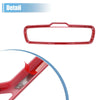 Dodge Challenger (2015-2020) - ABS Red Rearview Mirror Cover Trim